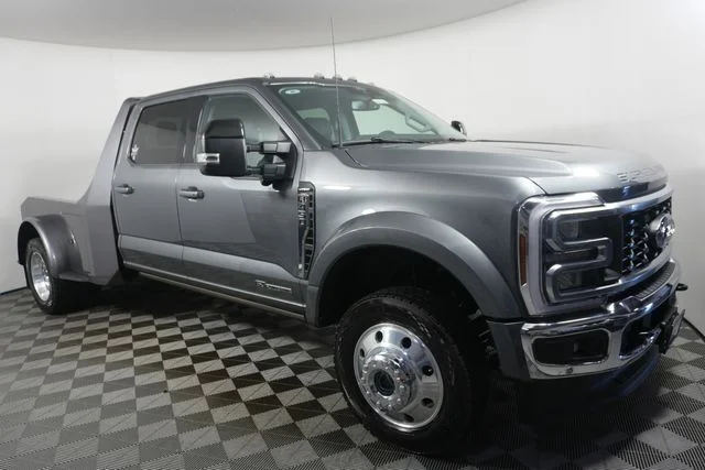 New 2025 Gray Ford Lariat Hauler Bed Crossley Customs image 2