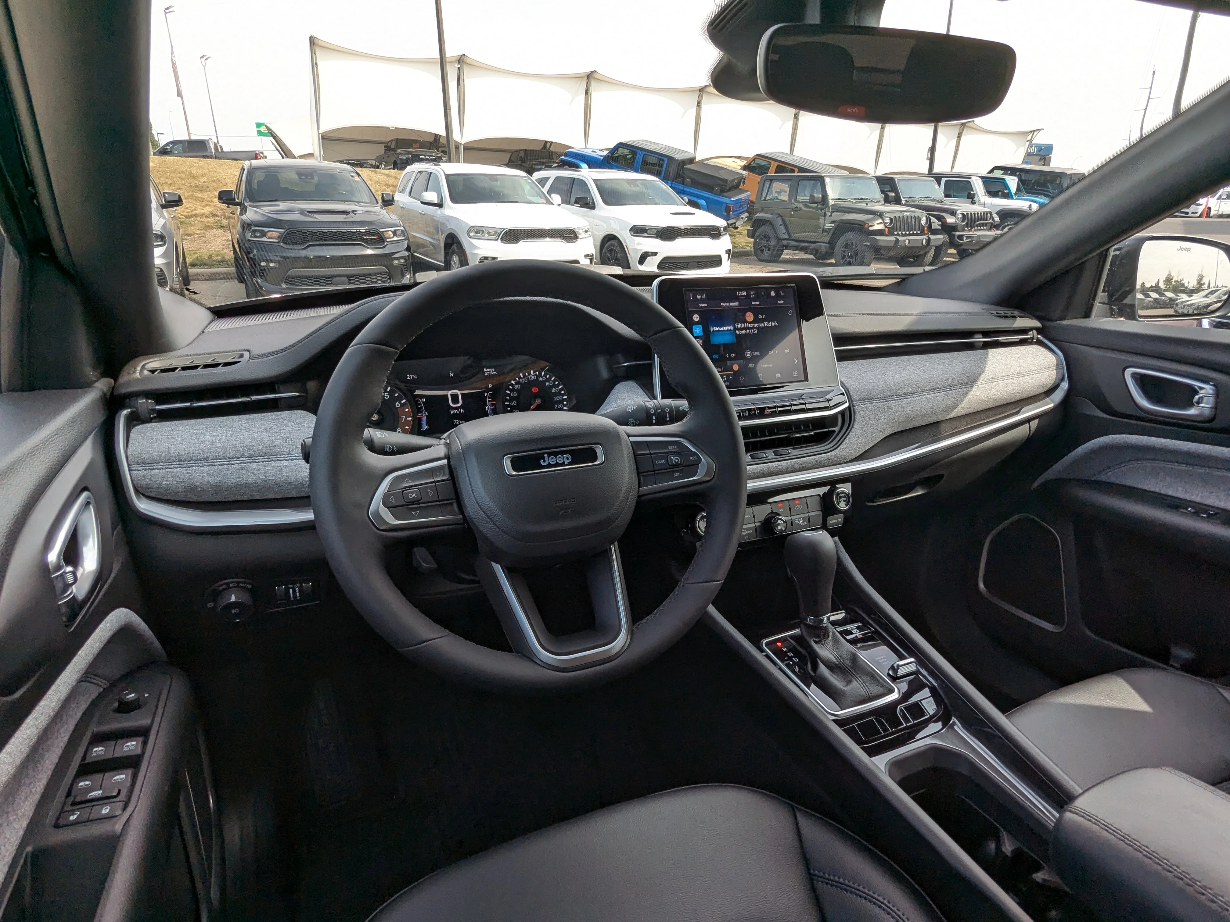 New 2025 Black Jeep North - - Front heated seats - Forward Collision Warning - Uconnect 5 with 8.4?inch display image 23
