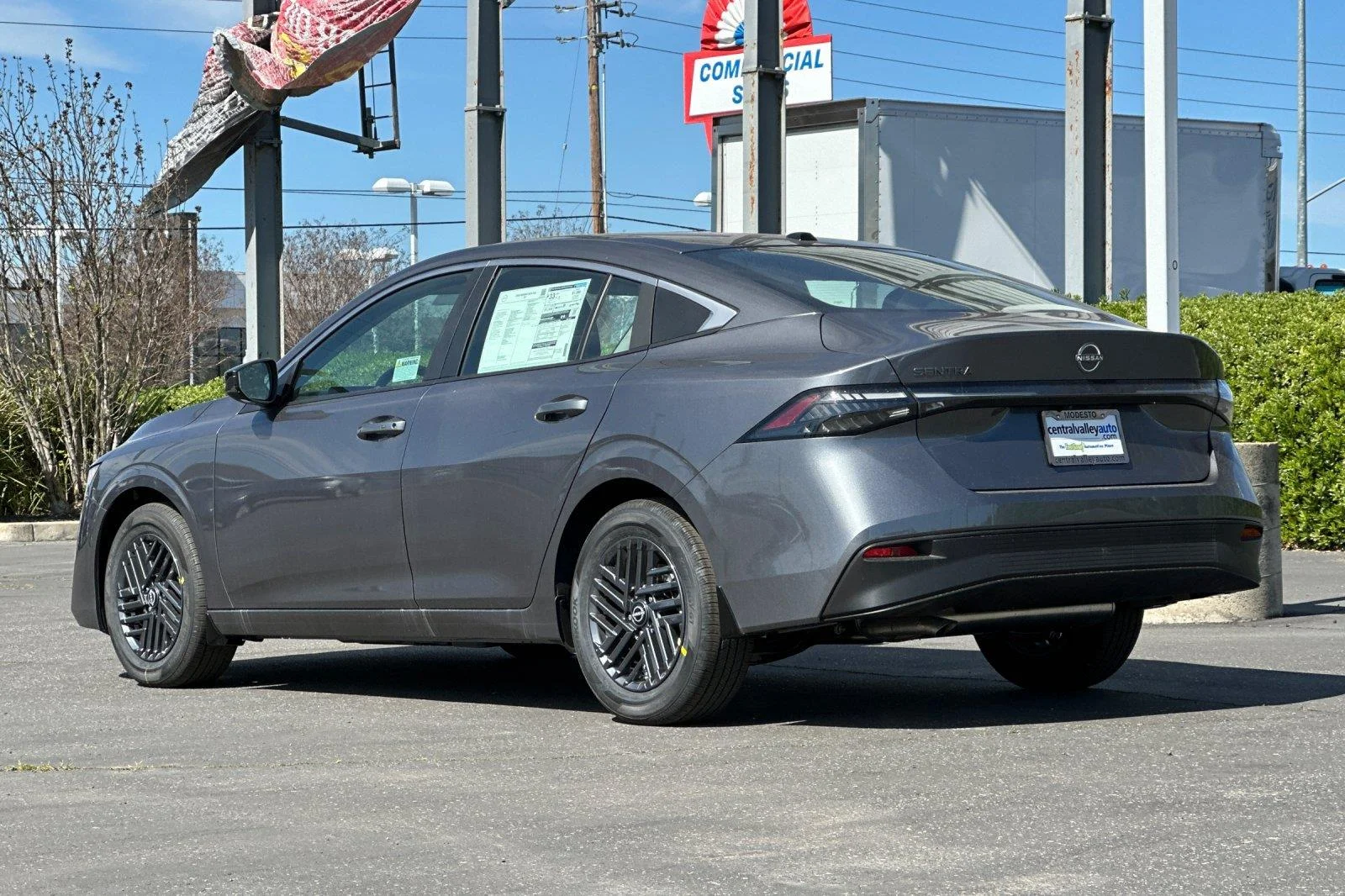 New 2026 Gun Metallic Nissan SV image 6