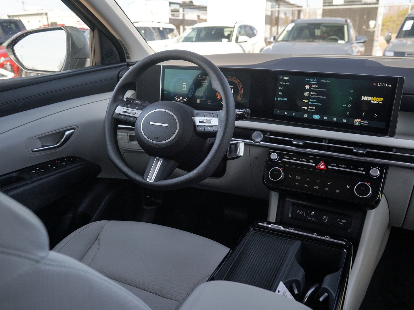 New 2026 Amazon Gray Hyundai SEL AWD image 14