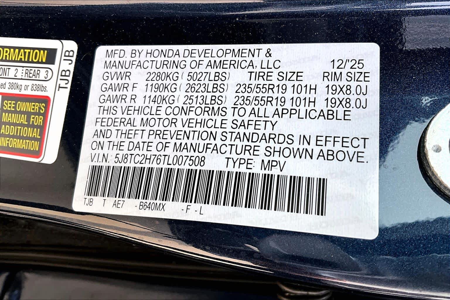 Used 2026 Canyon River Blue Metallic Acura w/Advance Package image 35
