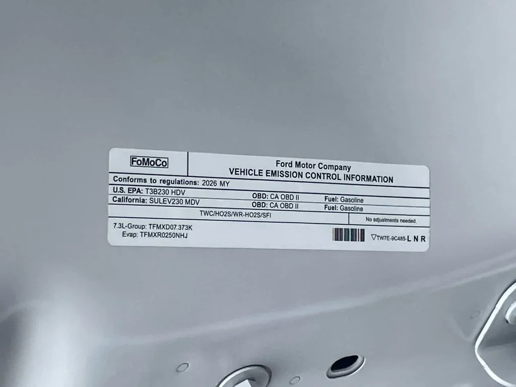 New 2026 Oxford White Ford F-350® XL image 35