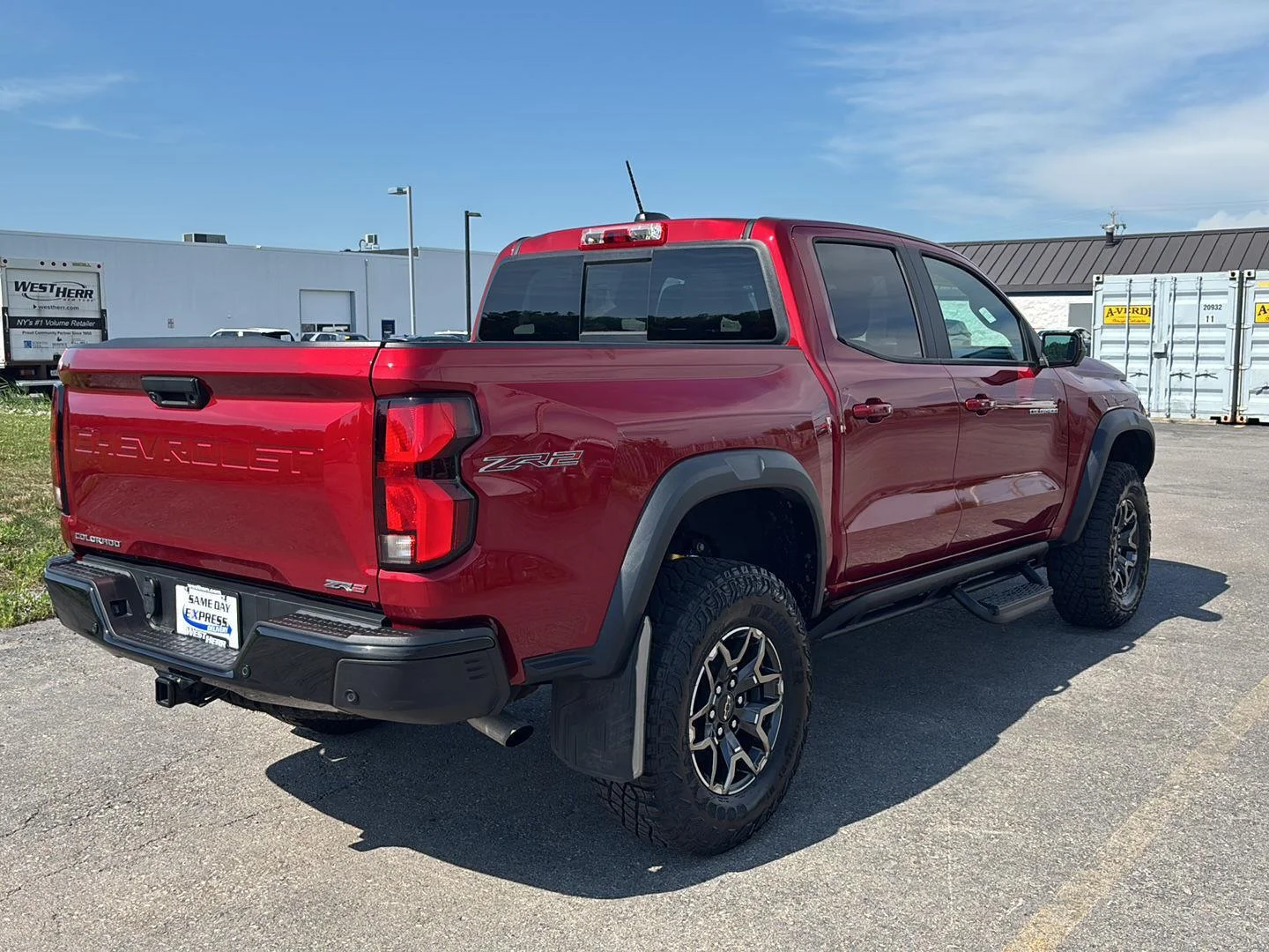 Used 2023 Radiant Red Tintcoat Chevrolet ZR2 image 7