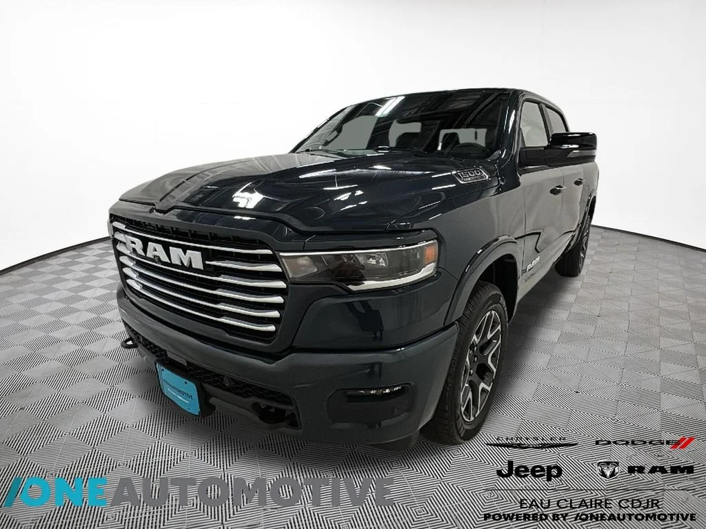 New 2026 Forged Blue Metallic Exterior Paint RAM Laramie image 1