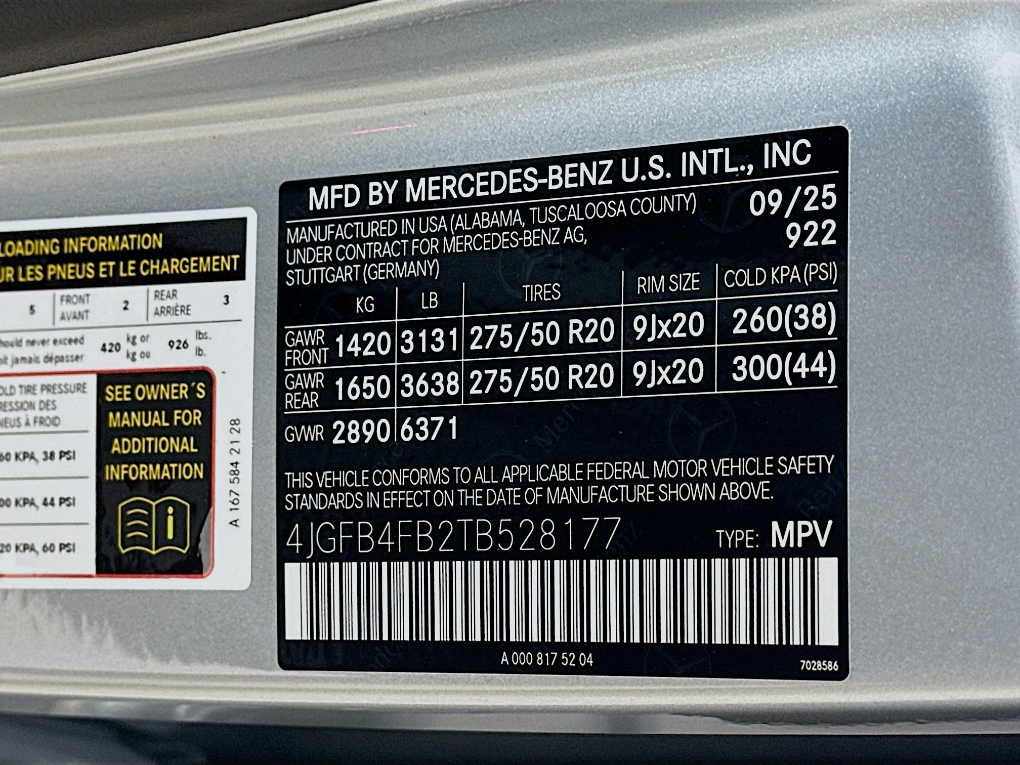 Used 2026 Cirrus Silver Metallic Mercedes-Benz GLE 350 image 45