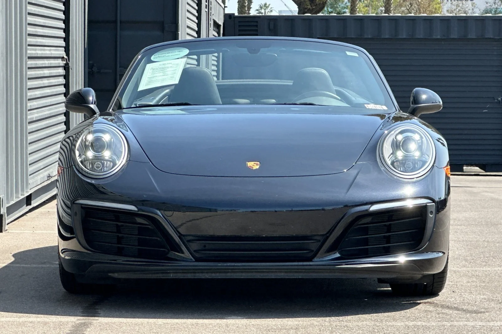 Certified Used 2017 Jet Black Metallic Porsche Carrera S Cabriolet image 11