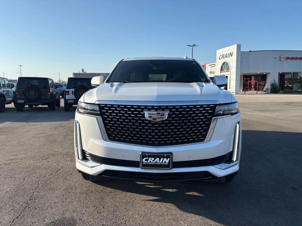 Used 2024 White Cadillac Premium Luxury image 2