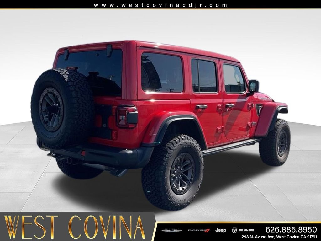 New 2024 Firecracker Red Clear-Coat Exterior Paint Jeep Rubicon 392 image 5