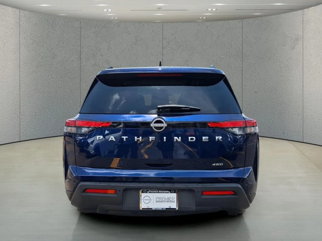 Certified Used 2025 Blue Nissan SV image 6