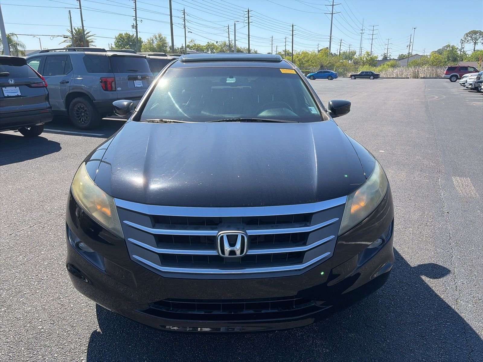 Used 2010 Honda Accord Crosstour EX-L V6 with VIN 5J6TF2H55AL014946 for sale in Port Richey, FL