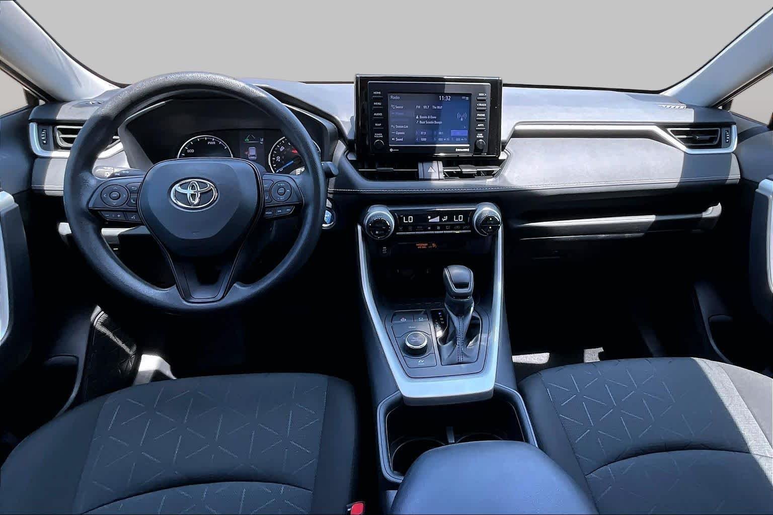 Used 2022 Silver Sky Metallic Toyota Hybrid XLE image 14