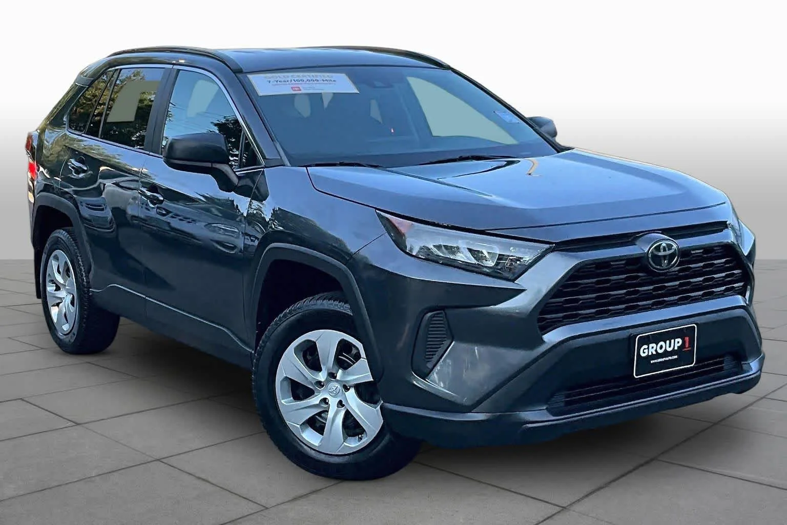 Certified Used 2020 Magnetic Gray Metallic Toyota LE image 3