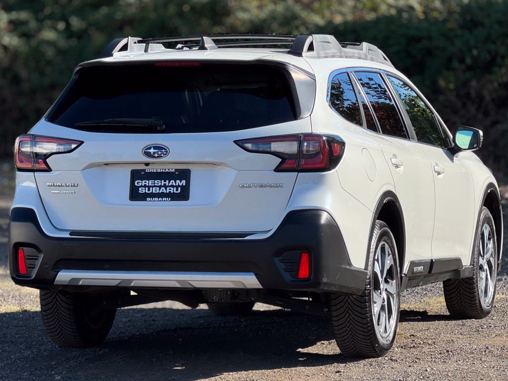 Used 2021 Crystal White Pearl Subaru Limited image 6