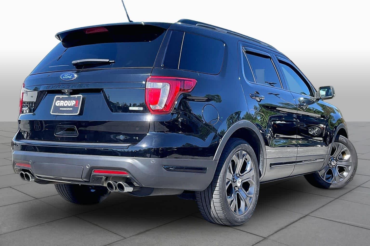Used 2018 Shadow Black Ford Sport image 12