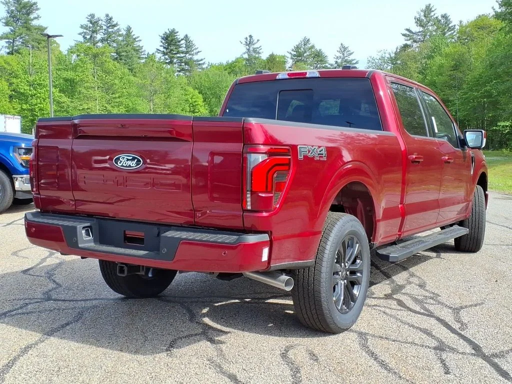New 2026 Ruby Red Metallic Tinted Clearcoat Ford Lariat image 4