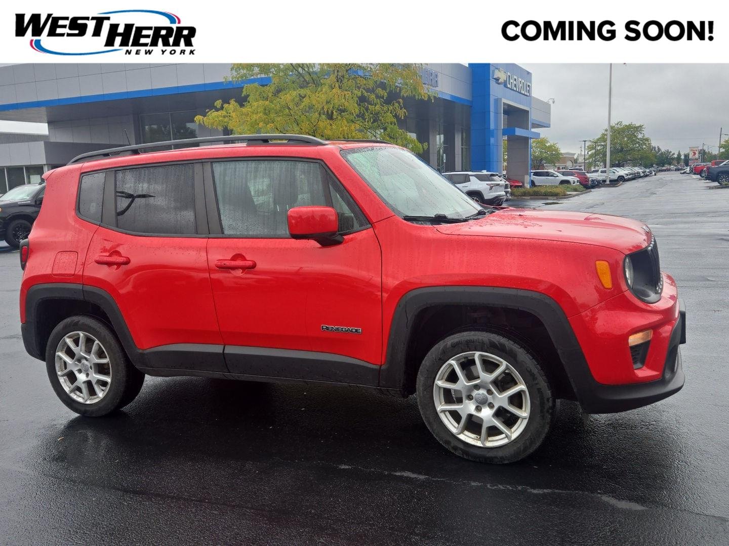 Used 2020 Colorado Red Clearcoat Jeep Latitude image 1
