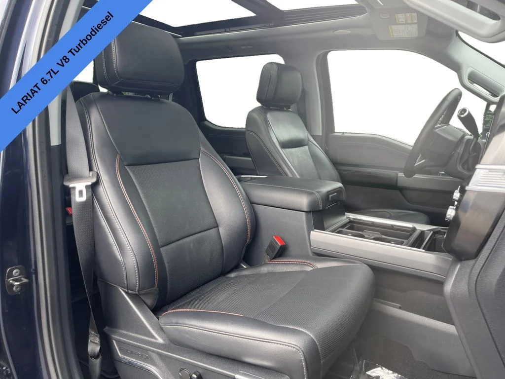 Used 2024 Antimatter Blue Metallic Ford Lariat image 15