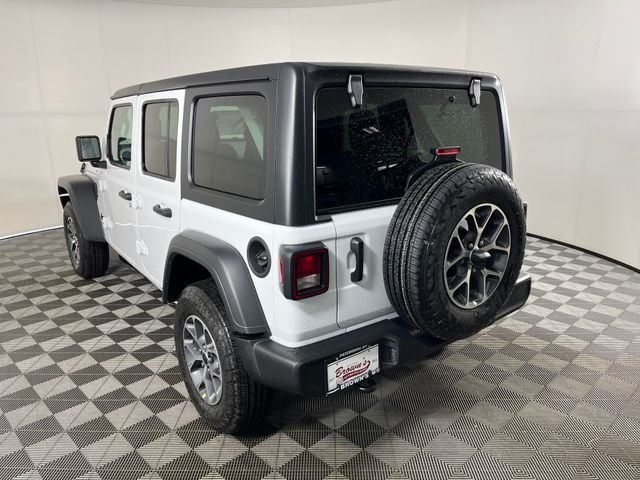 New 2026 Bright White Clear-Coat Exterior Paint Jeep Sport S image 3