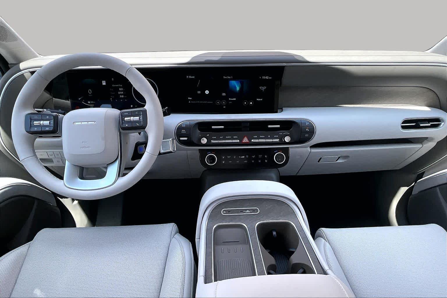 New 2026 Creamy White Pearl Hyundai SEL Premium 7P image 5