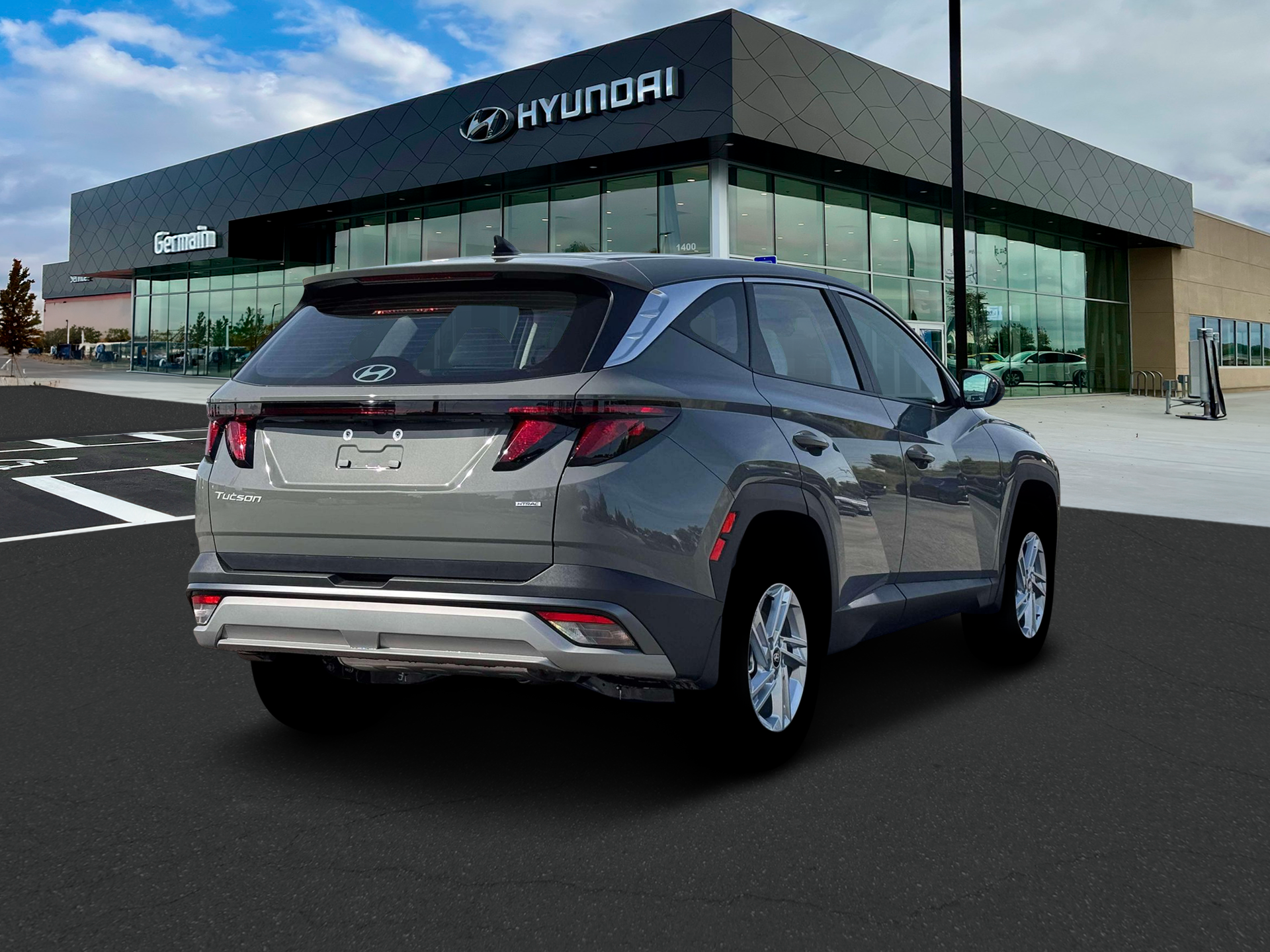 New 2026 Hampton Gray Hyundai SE AWD image 7