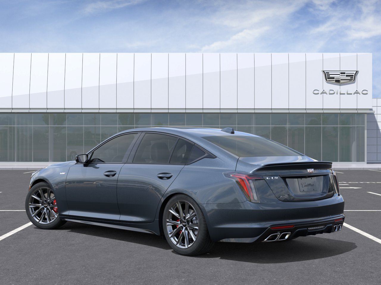 New 2026 Deep Space Metallic Cadillac V-Series image 3
