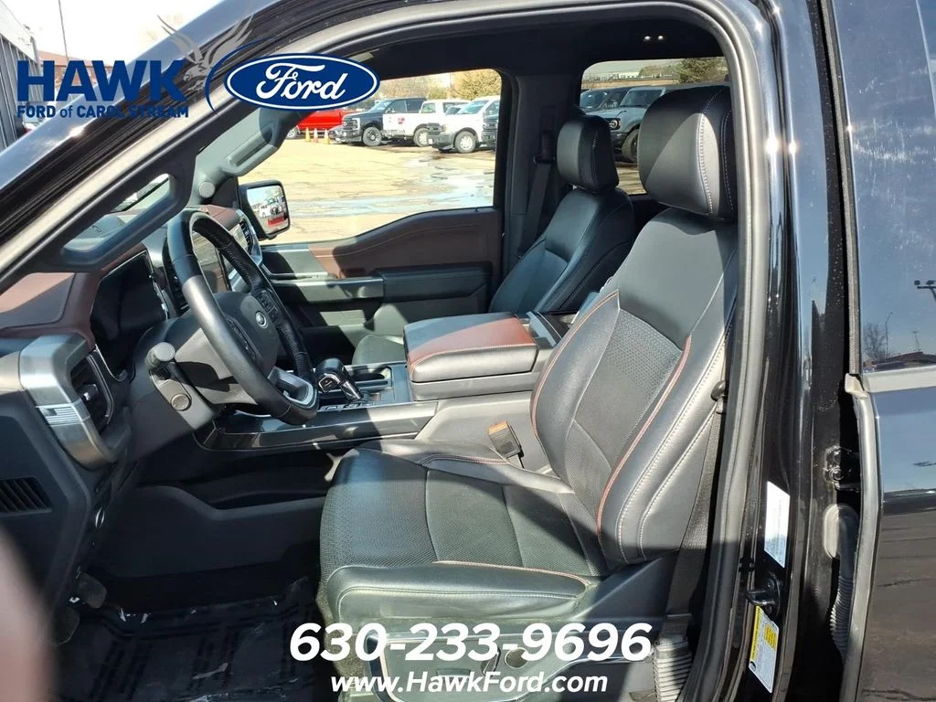Certified Used 2022 Black Metallic Ford Lariat image 27