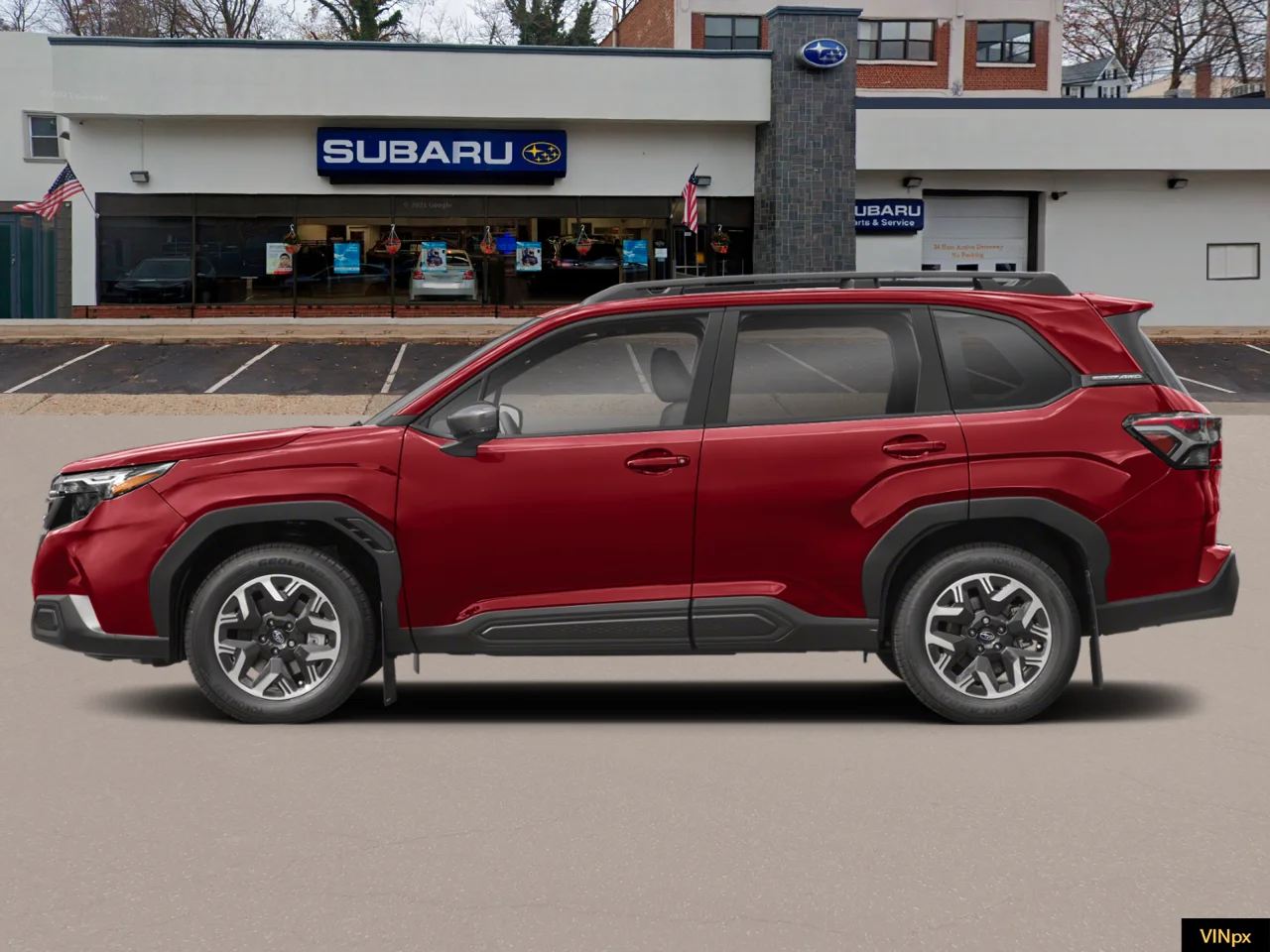 New 2026 CRIMSON RED PEARL Subaru Premium image 3