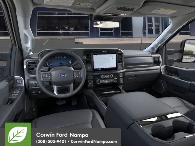 New 2026 Star White Metallic Tri-Coat Ford Lariat image 9