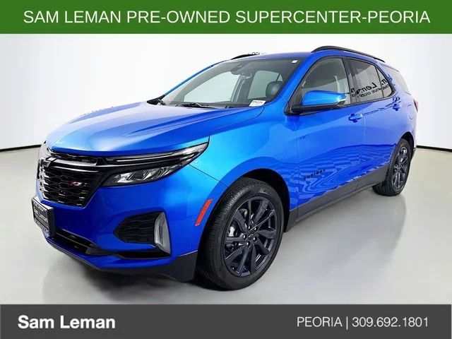 Used 2024 Blue Chevrolet RS image 3