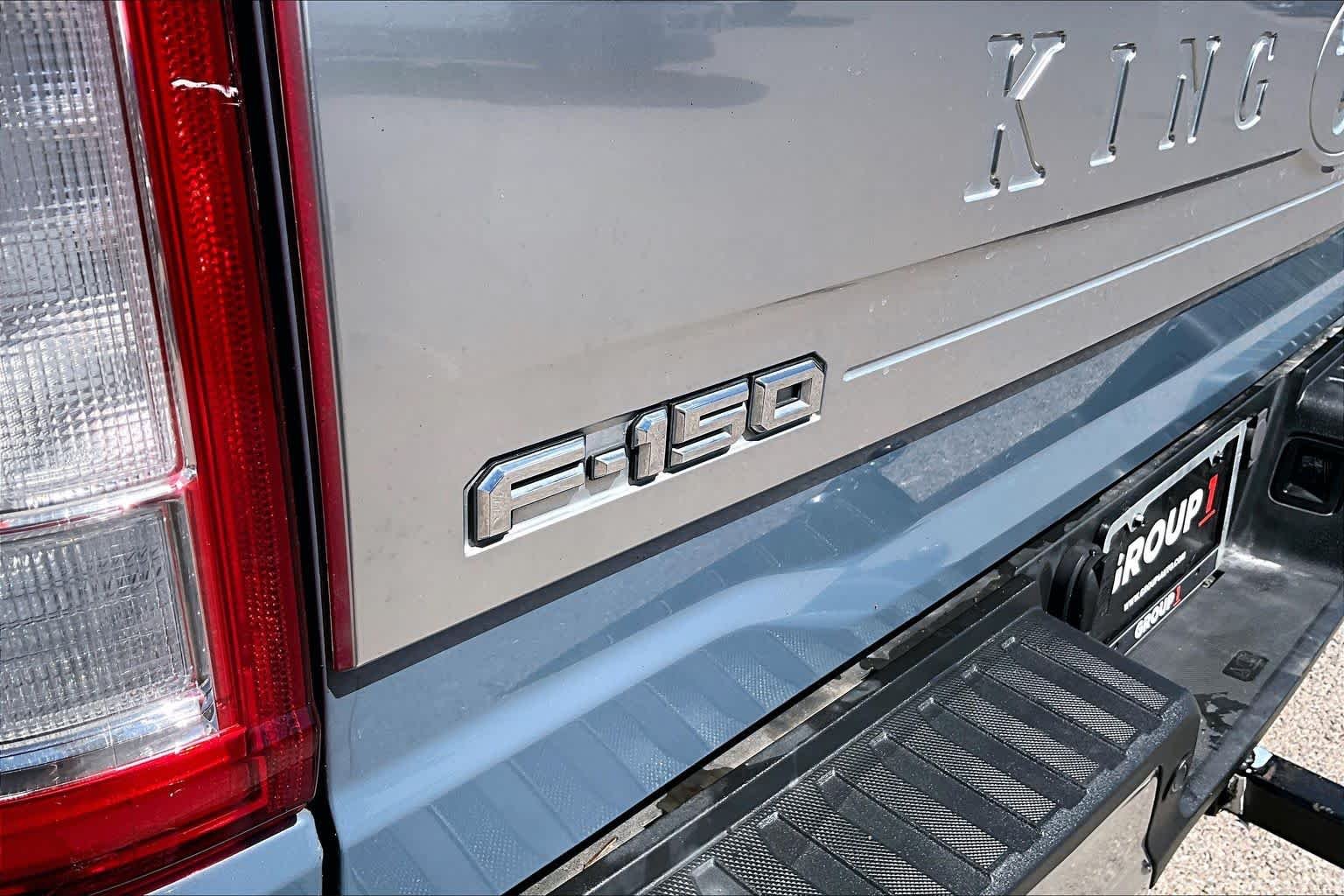 Used 2023 Azure Gray Metallic Tri-Coat/Stone Gray Ford King Ranch image 10