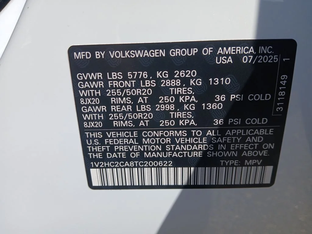 2026 Volkswagen Atlas Cross Sport SE w/Tech - Photo 28