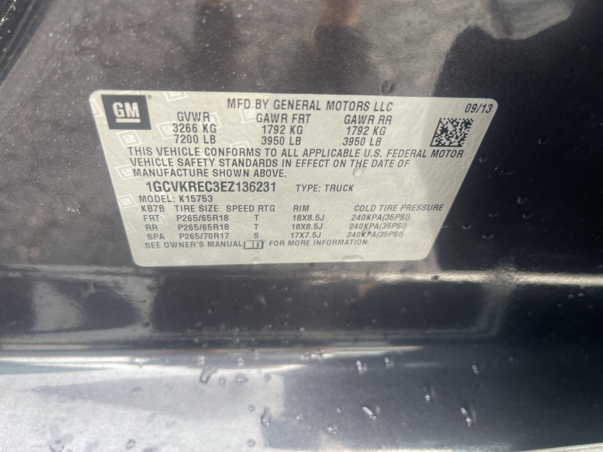 Used 2014 TUNGSTEN METALLIC Chevrolet LT image 30