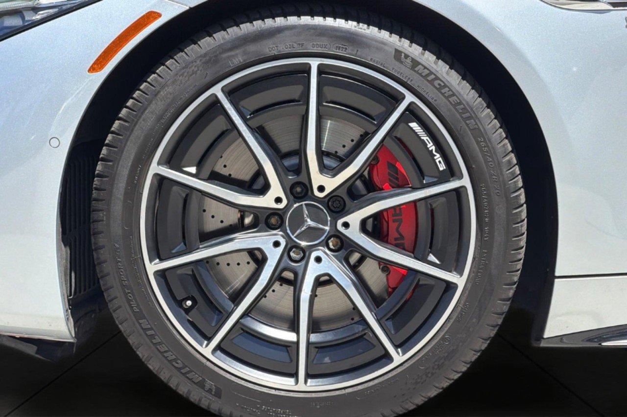 Certified Used 2022 Cirrus Silver Metallic Mercedes-Benz AMG® SL 55 image 24