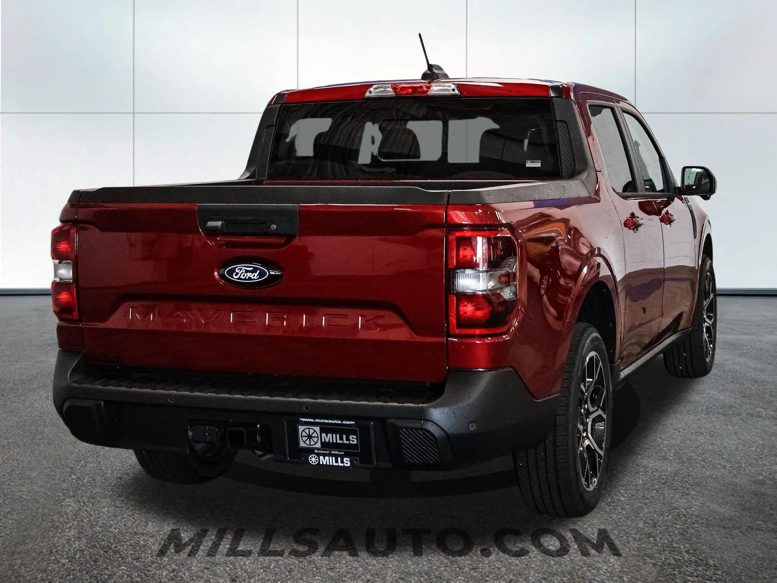 New 2026 Red Ford Lariat image 7