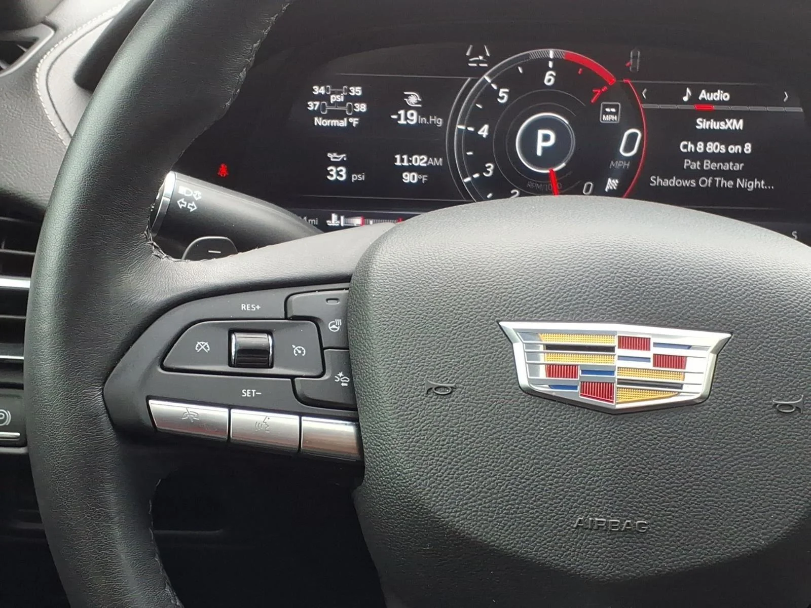 Used 2024 Crystal White Tricoat Cadillac Premium Luxury image 14