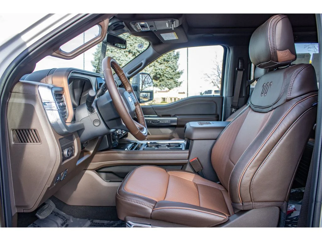 New 2026 Star White Metallic Tri-Coat Ford King Ranch image 14