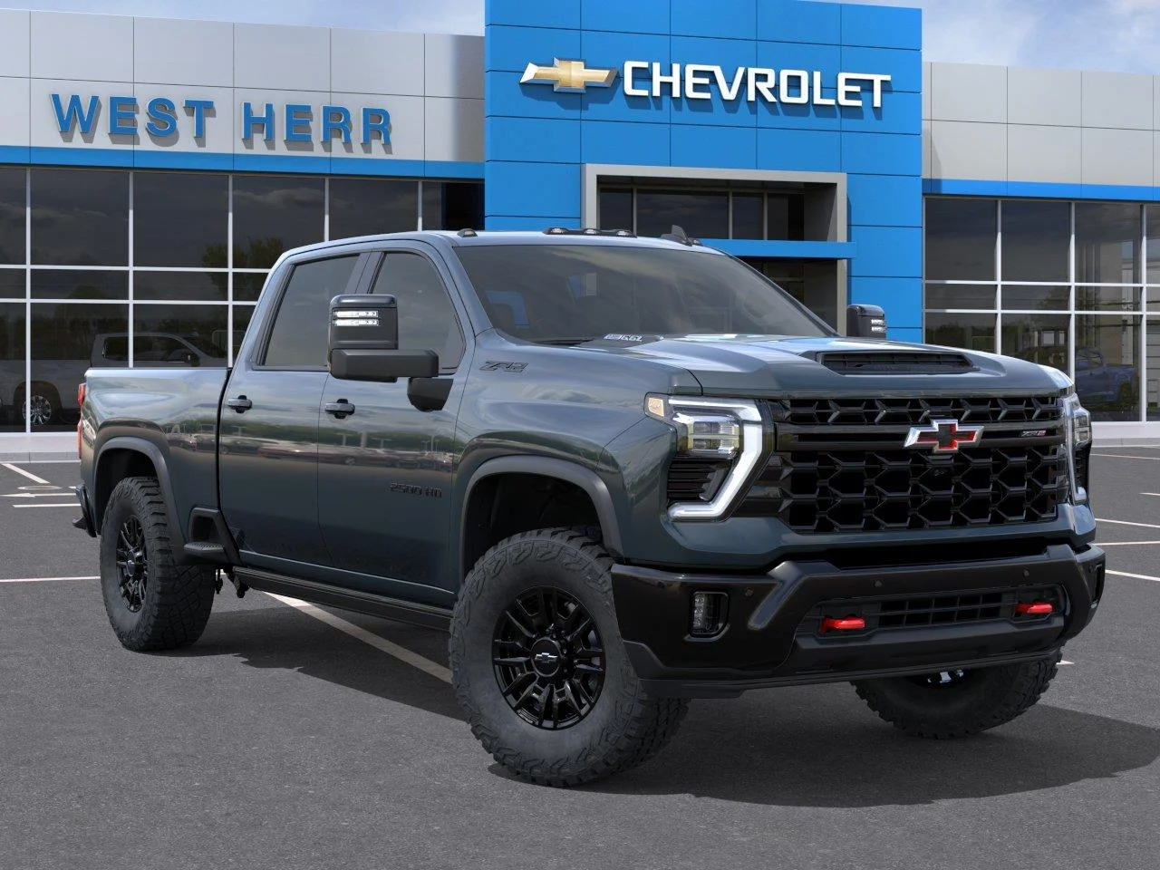 New 2026 Cypress Gray Chevrolet ZR2 image 7