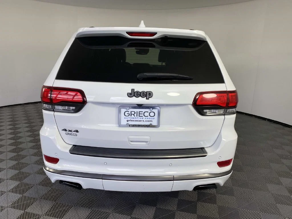 Used 2019 Bright White Clearcoat Jeep High Altitude image 7