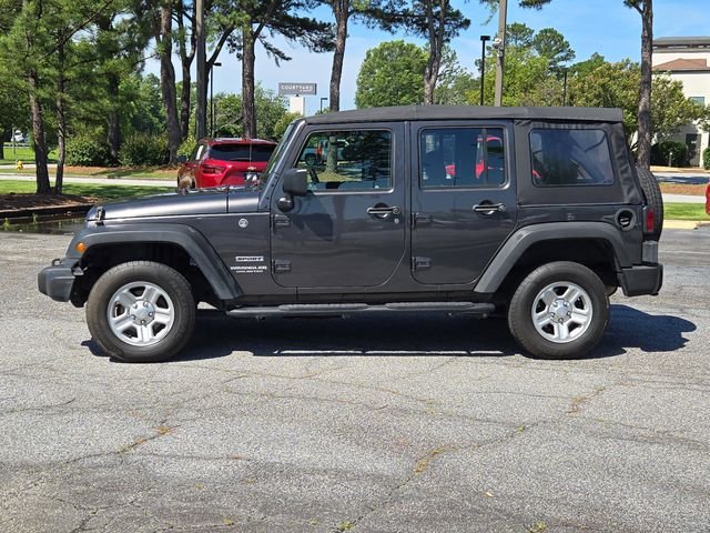 Used 2017 Gray Jeep Unlimited Sport image 13