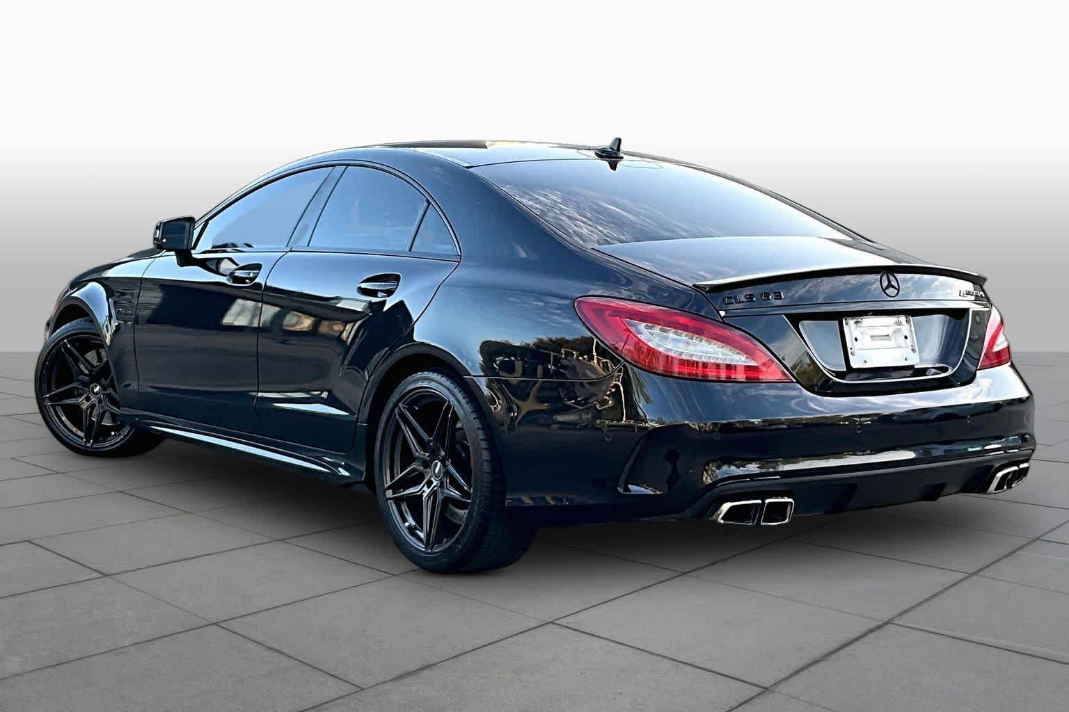 Used 2015 Obsidian Black Metallic Mercedes-Benz CLS 63 AMG® S-Model image 11