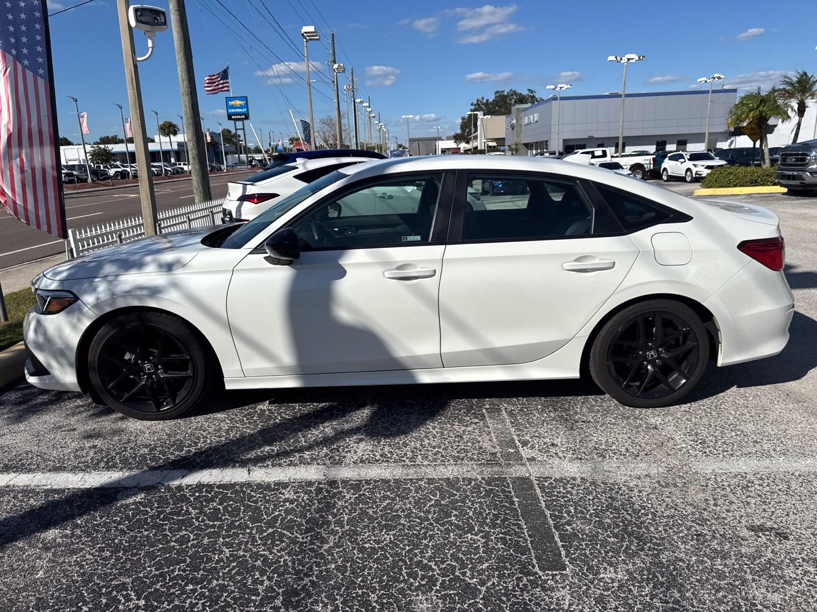 Used 2024 White Honda Sport image 6