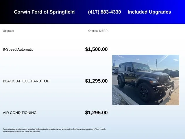 Used 2020 Black Clearcoat Jeep Sport image 5