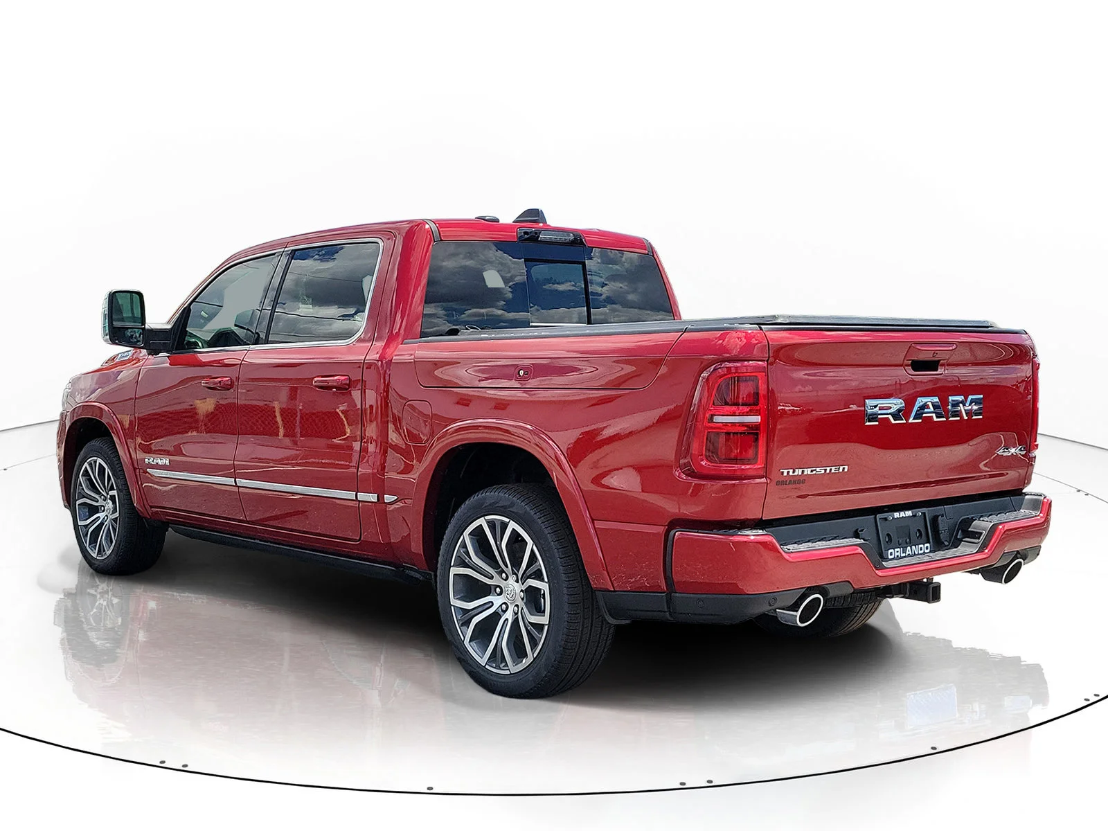 New 2026 Molten Red Pearlcoat Ram Tungsten image 3