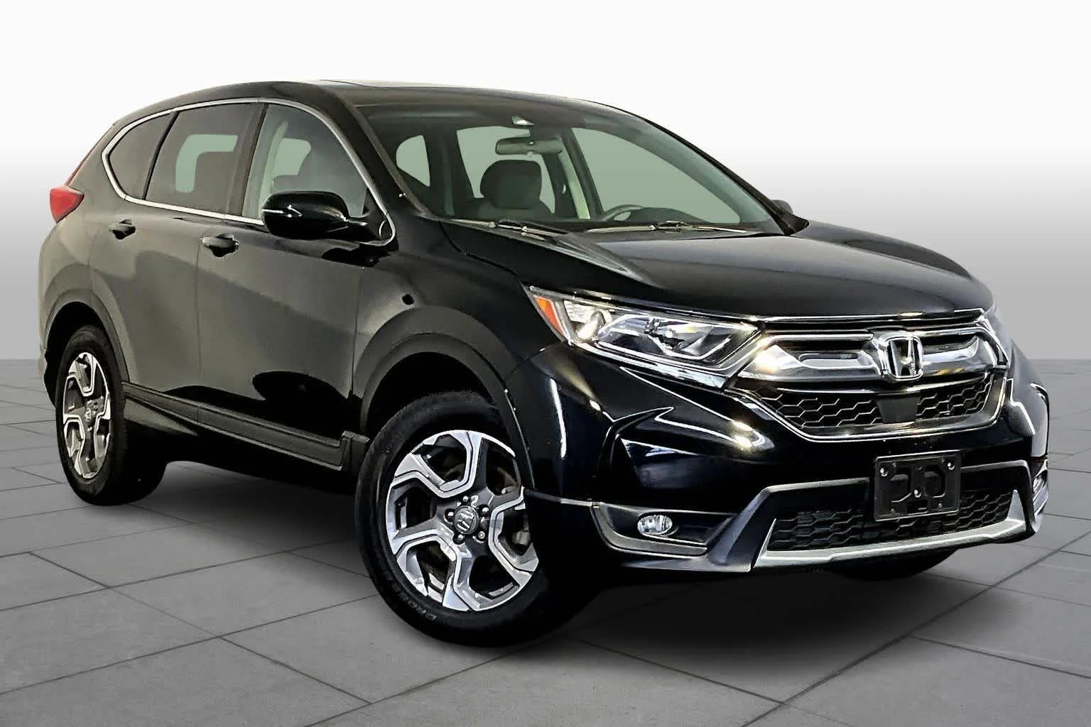 Used 2017 Crystal Black Pearl Honda EX image 3