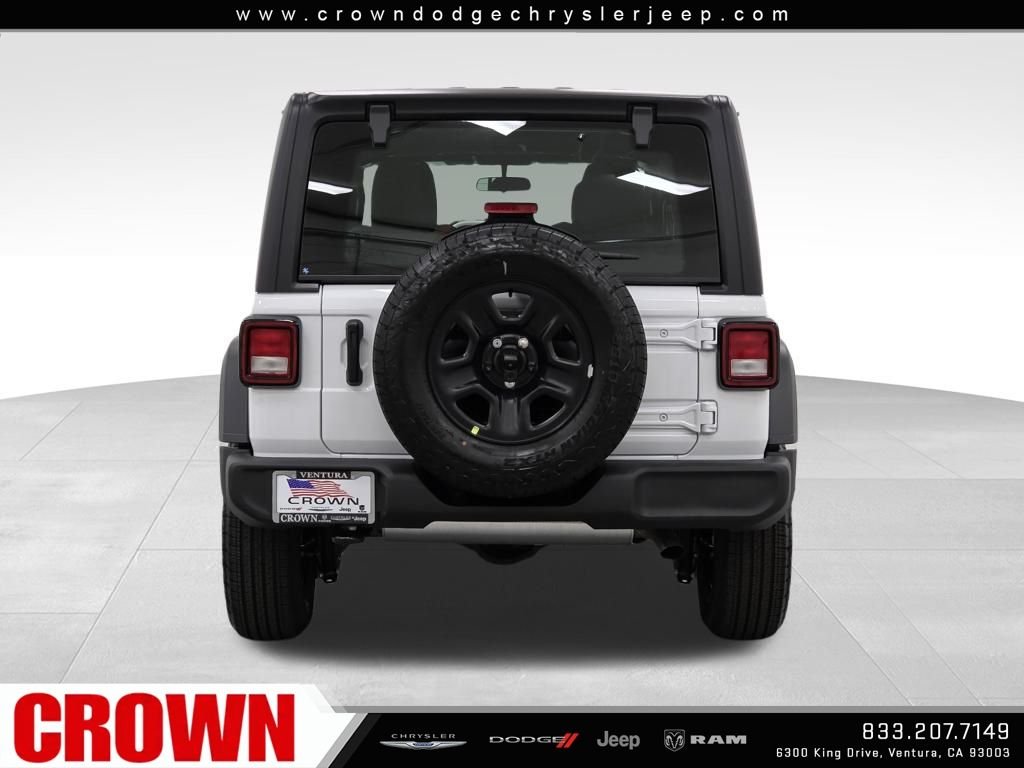 New 2026 Bright White Clear-Coat Exterior Paint Jeep Sport image 6