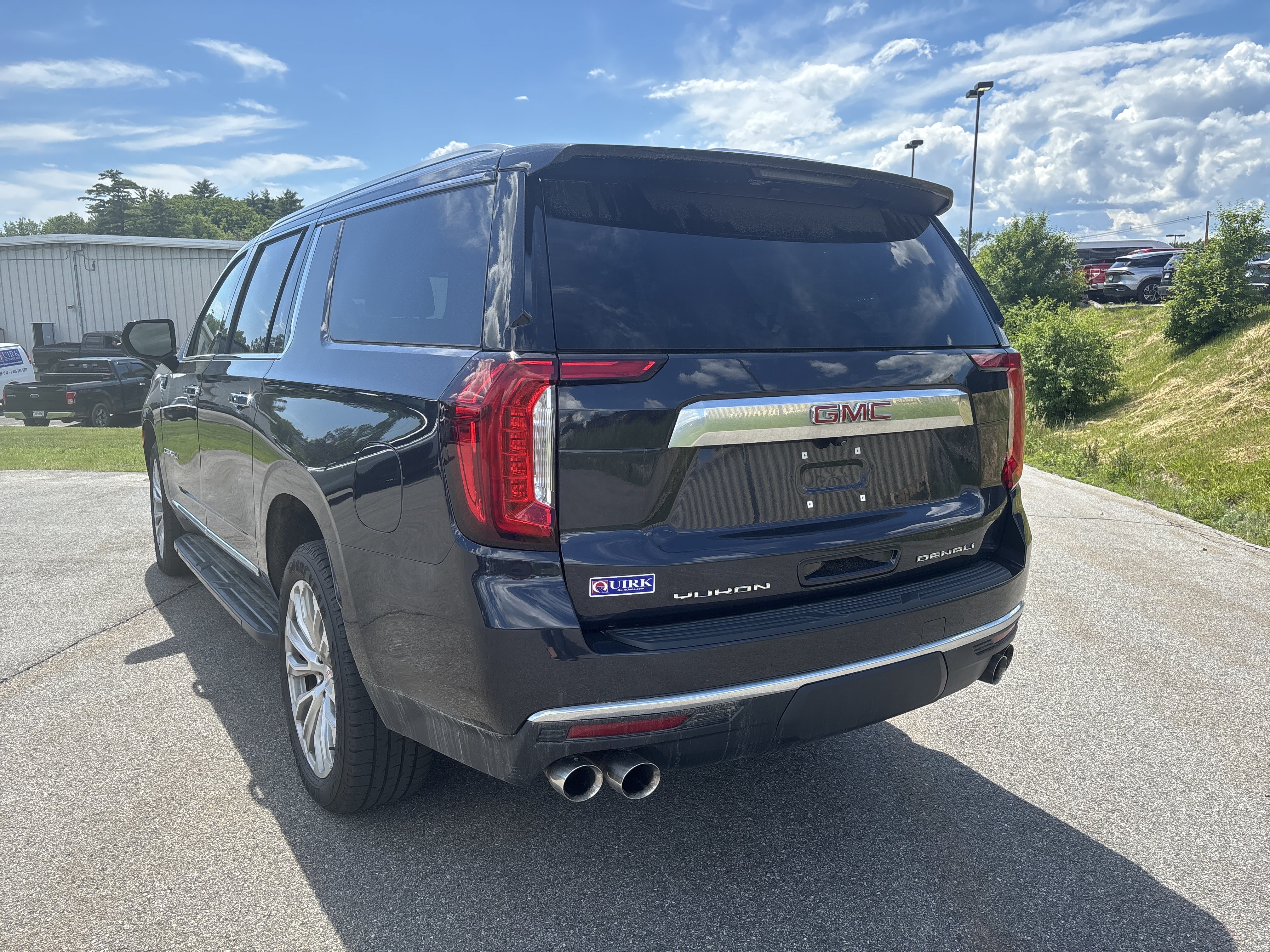 Used 2023 Titanium Rush Metallic GMC Denali image 3