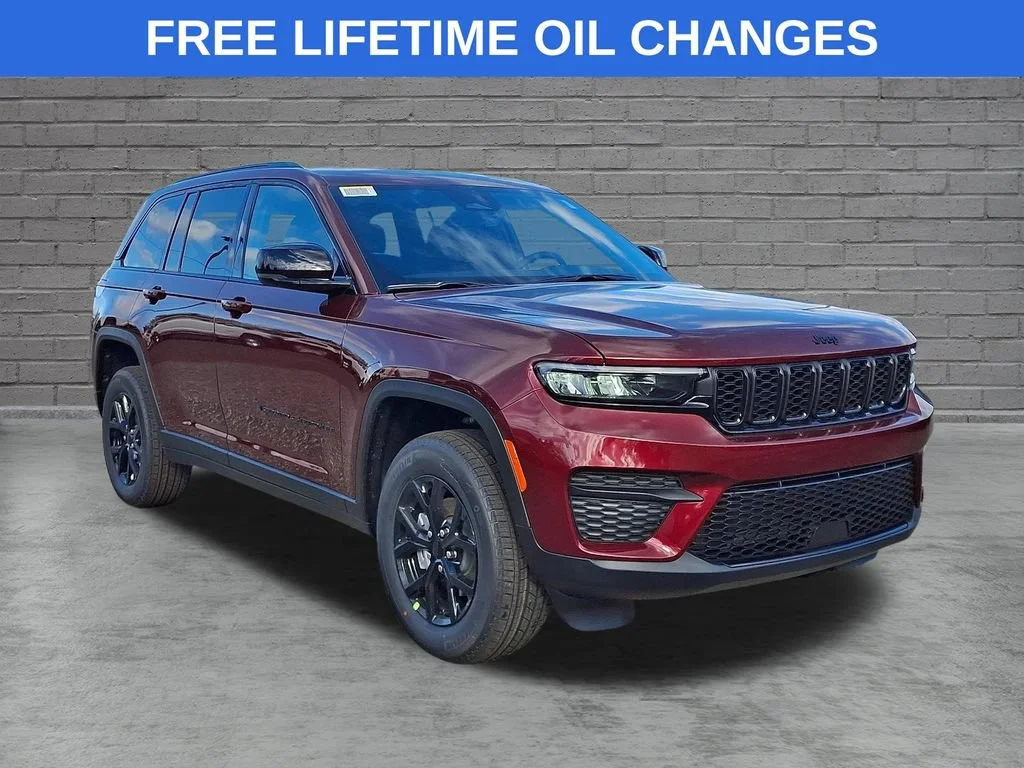 New 2025 Velvet Red Pearlcoat Jeep Altitude X image 1