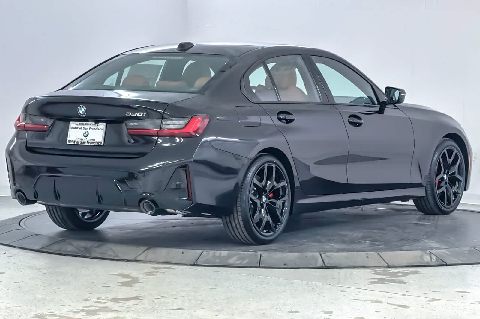 New 2026 Black Sapphire Metallic BMW 330i image 2