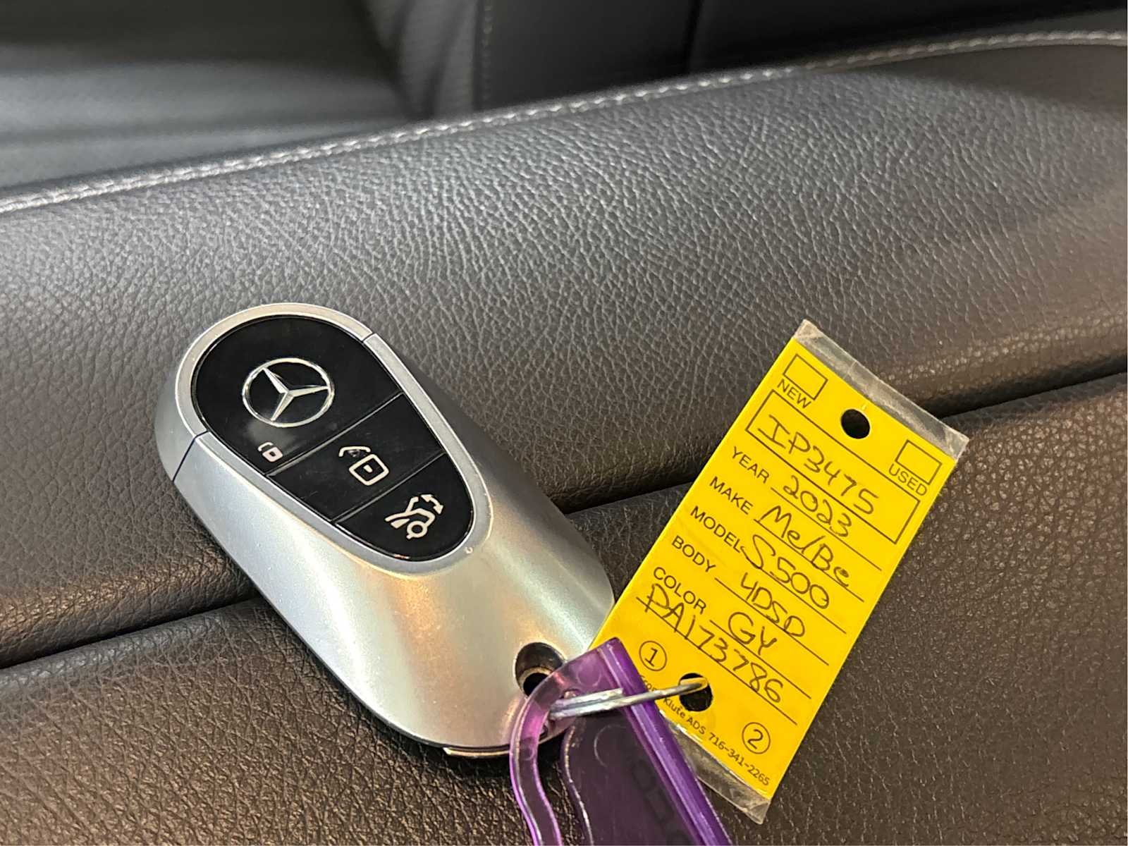 Certified Used 2023 Selenite Grey Mercedes-Benz S 500 image 44