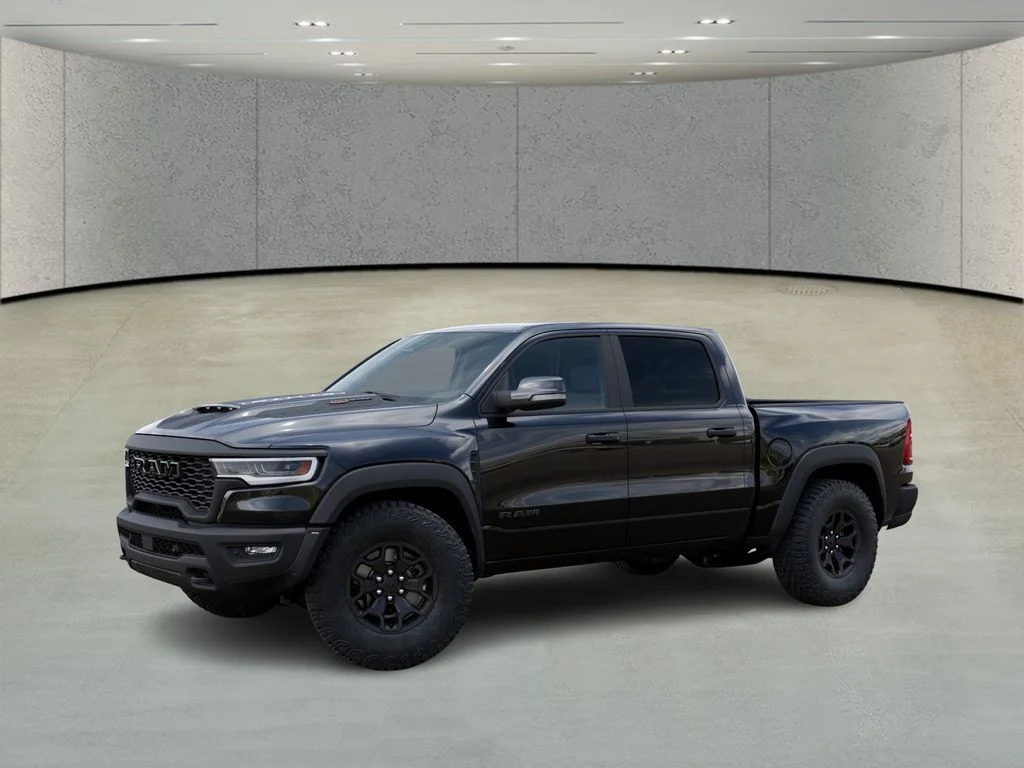 New 2026 Diamond Black Crystal Pearl-Coat Exterior Paint RAM RHO image 2